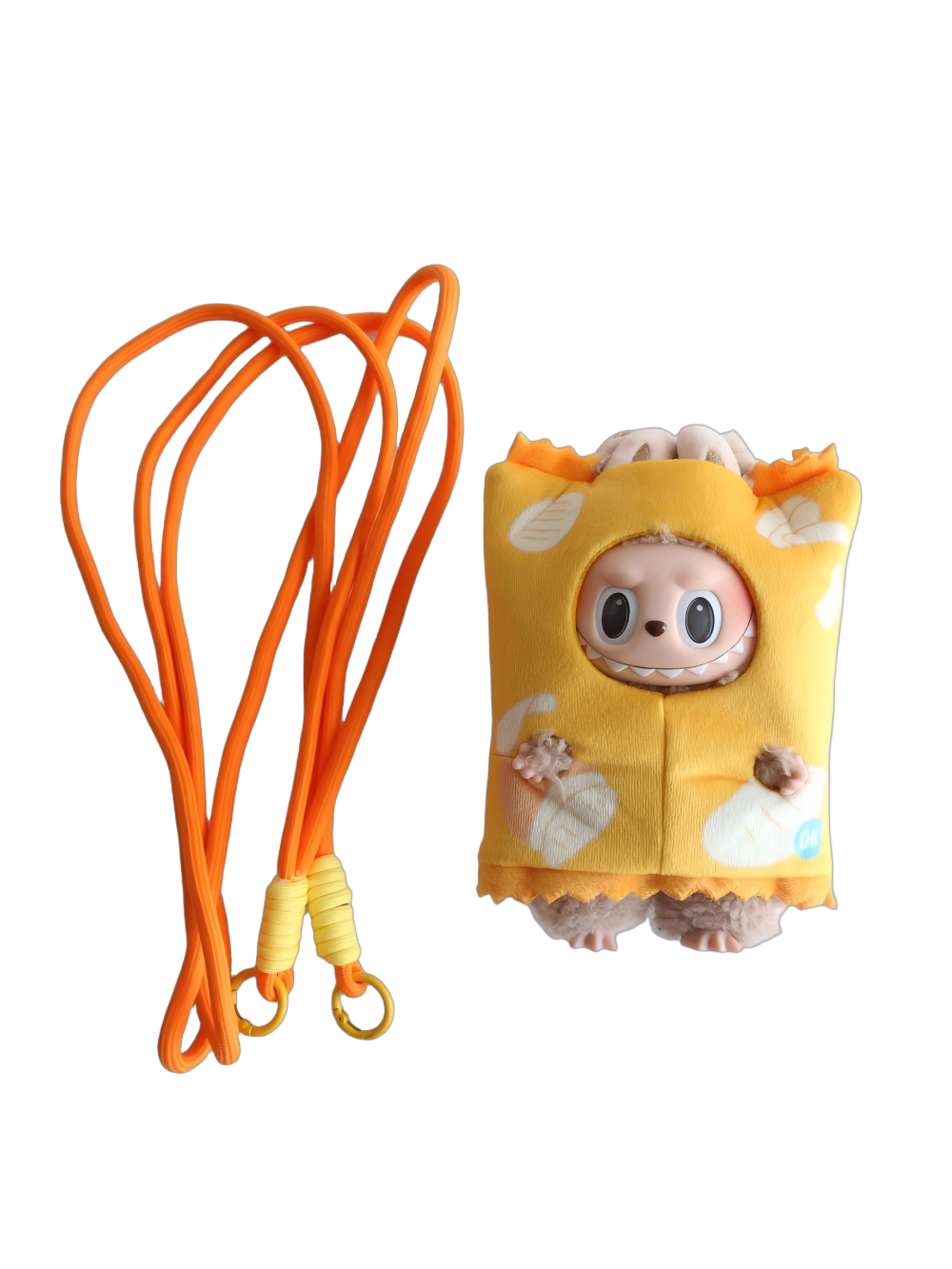Labubu French Fries Bag Costume with Strap